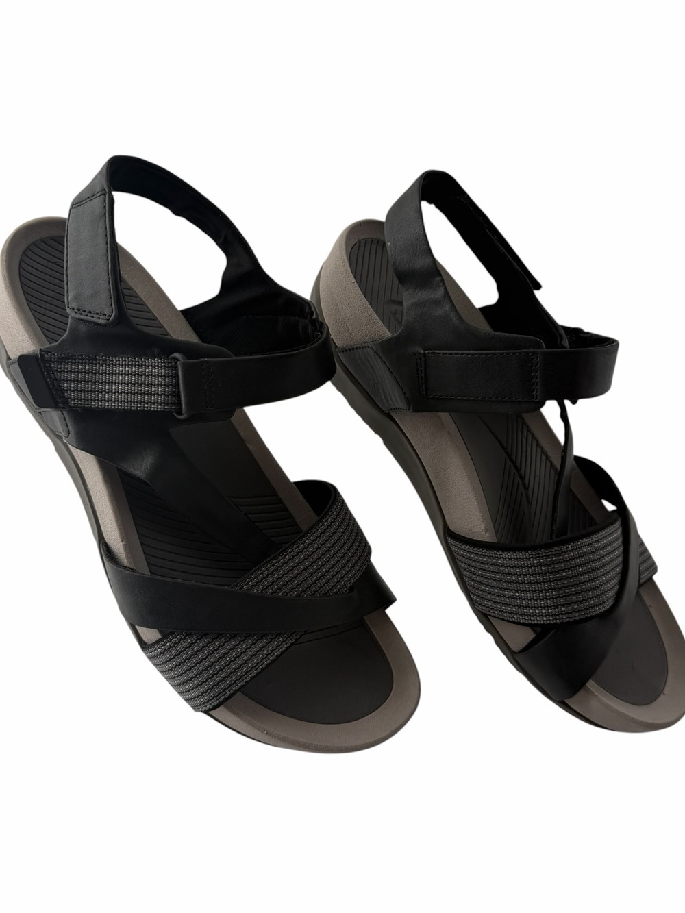 BareTraps Alaina Strappy Comfort Gorpcore Coastal Grandma Lagenlook Sandals Sz 9 - Picture 2 of 9